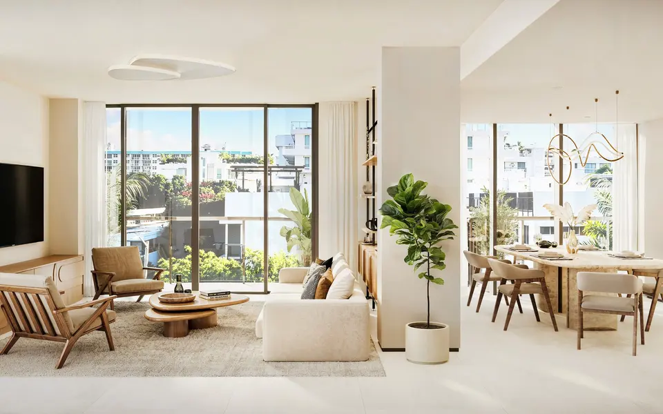 Living room — Alma Bay Harbor Bay Harbor Islands in Bal Harbour