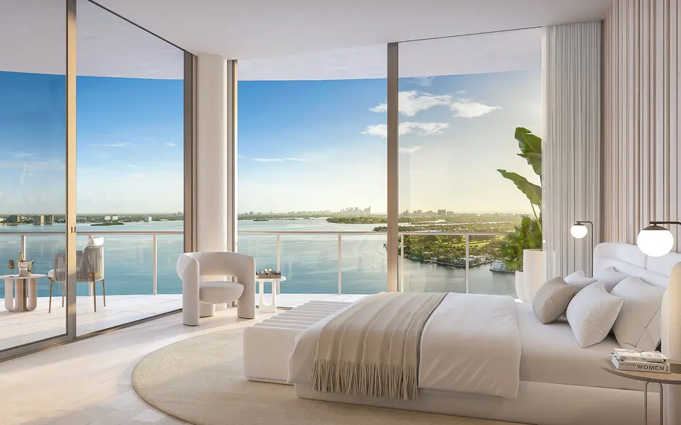 Bedroom — Continuum Club & Residences North Bay Village in Edgewater