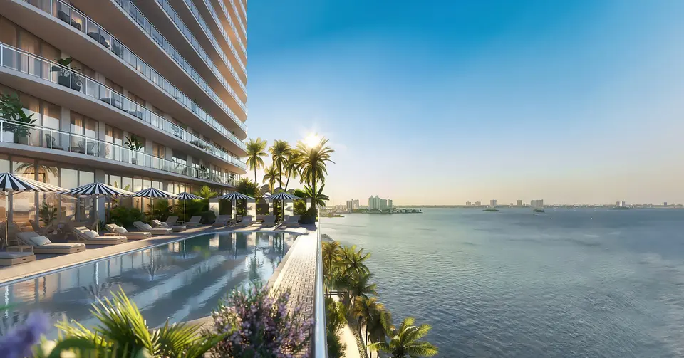 Terrace — Continuum Club & Residences North Bay Village in Edgewater