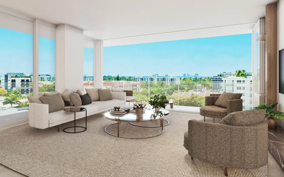 Living room — La Maré Bay Harbor Islands in Bal Harbour
