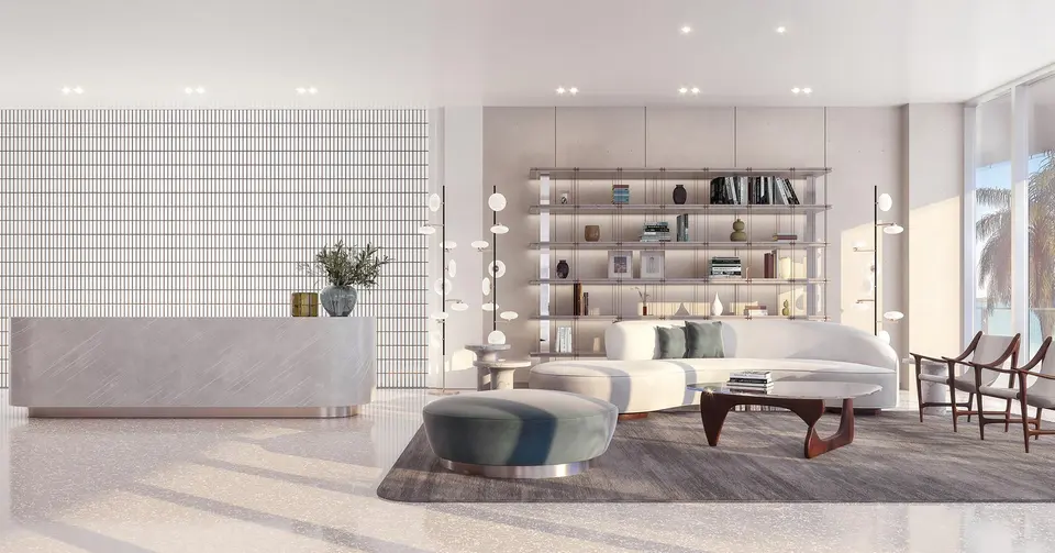 Living room — Onda Bay Harbor in Bal Harbour
