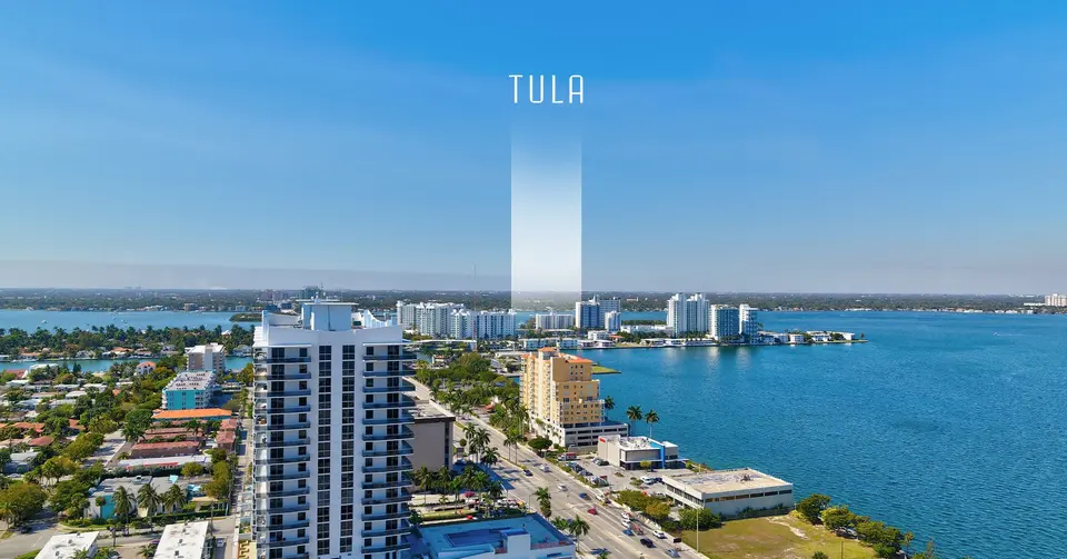 Aerial view — Tula Residences North Bay Village in Edgewater