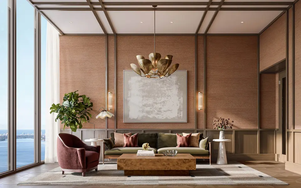 Living room — Villa in Miami in Edgewater
