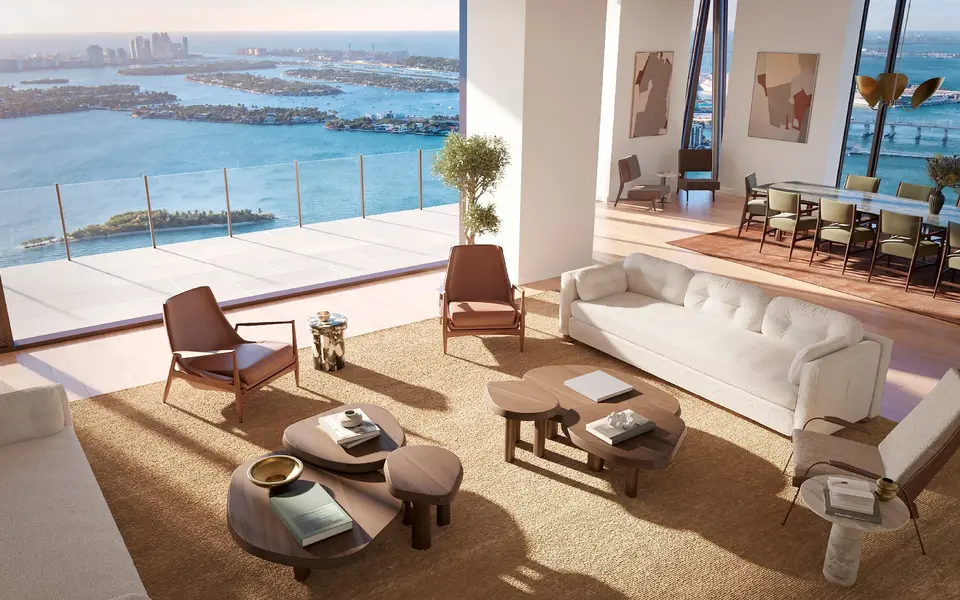 Living room — Villa in Miami in Edgewater